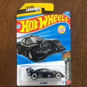 Mattel Hot Wheels Black LA Liebre Car